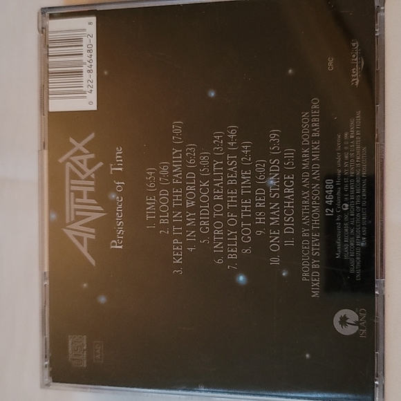 Anthrax CD - Picture 4 of 4